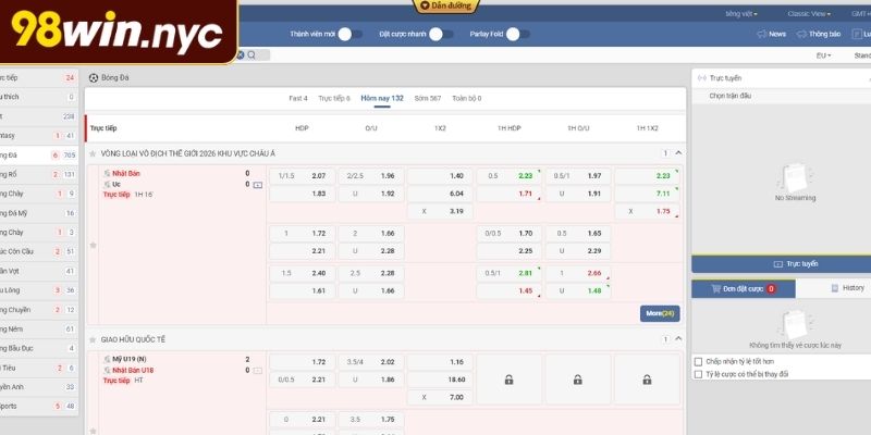 Thể Thao UG 98Win - Sân Chơi Cho Tín Đồ Cá Cược Thể Thao 3 Cách cá cược thể thao UG 98Win