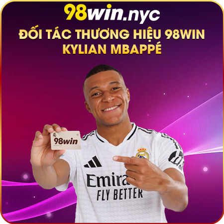 Đối tác thương hiệu 98win kylian mbappe