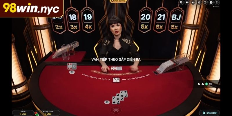 Evo Casino 98Win – Thiên Đường Casino Trực Tuyến Uy Tín 3 Game bài Blackjack kịch tính