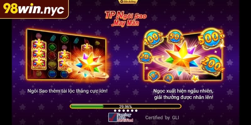 Ngôi Sao May Mắn 98Win – Trải Nghiệm Nổ Hũ Đầy Hấp Dẫn 1 Tổng quan game Ngôi Sao May Mắn 98Win